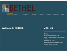 Tablet Screenshot of bethelonline.org